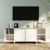 TV ormaric bijeli 130 x 35 x 50 cm od iverice