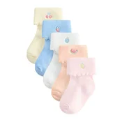 Next Nogavice chamois/nebeško modra/marelica/rosé/bela