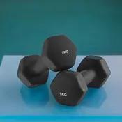 Songmics Set uteži 2 kosa 21x105 cm črna