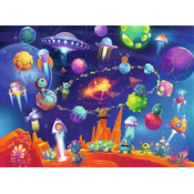 Ravensburger Puzzle Aliens XL 60 kosov