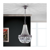 Orion HL 6-1551/1 - Kristalni luster na lancu ARILA 1xE27/60W/230V braon/patina