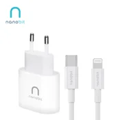 Kucni punjac Nanobit NB101 20W+ kabel NB201 1m 20W