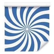 Hipi tapeta ozadje modro-belo, ozadje azurno 50x1000 cm