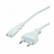 Value Kabel za napajanje 220V 1,8m BIPOLAR C7 bijeli
