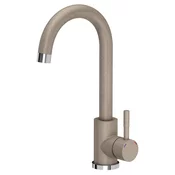Kitchen tap, beige granite - Bež - SAMONA - 48 - Medeninasti - Vzvod - Krožni - 320 - 14
