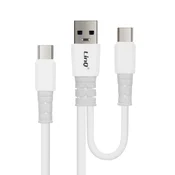 LINQ LinQ, USB kabel /USB-C v USB-C 60W, Bela, (5000191842)