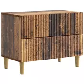 vidaXL vidaXL Nočna omarica Star les 62 x 34,5 x 48 cm Inženirski les, (5000209775)