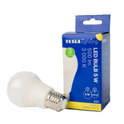 Tesla LED žarnica BULB/E27/5W/230V/500lm/25.000h/3000K topla bela/220st