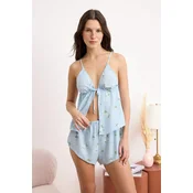 Trendyol Milla Ženski set pidžame Thmss25Pt00105, Plavi