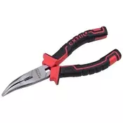 Extol Premium Klešče s polkrožnim nosom, upognjene, 160 mm 8813185
