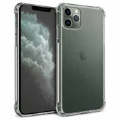 AVIZAR Premium zaščitni paket za iPhone 11 Pro Mehka torbica in kaljeno steklo 9H, Prozorno, (5000190418)