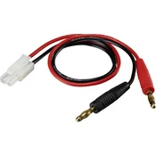 Reely Reely polnilni kabel [2x banana moški konektor 4 mm - 1x Tamiya moški konektor] 30.00 cm 1.3 mm2 RE-6799035, (20638293)