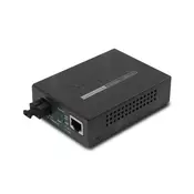 PLANET GT-806B15 network media converter 2000 Mbit/s 1550 nm Black