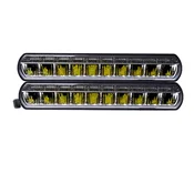 shumee 2x LED delovna svetilka 50W LED BAR 32cm 12/24V 6000K hladno bela R10 Off-Road