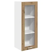 Vidaxl Viseča omarica Umetni hrast 40 x 31 x 100 cm Konstruiran les