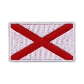 shumee Našitek zastave svetega Patrika - podlaga za nalepko z likanjem/toplotno varjenje - vezen našitek/značka/emblem