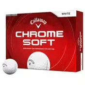 Golf žogice Callaway Chrome Soft 26 White Basic