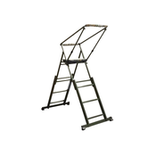 Lovska prenosna preža samostoječa aluminij - 130 cm