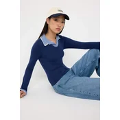 Trendyol Milla ženska bluza Twoaw26Bz00008, tamnoplava