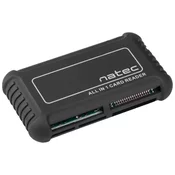 Natec Beetle All-in-One čitač kartica, SD/MMC/micro SD/T-flash/M2/xD, CF