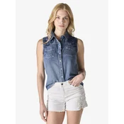 KOROSHI Bluza moder denim