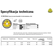 Rezna Ploca 115×1.6 A346EX Klingspor