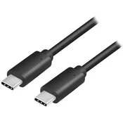 LogiLink CU0128 USB cable 0.5 m 3.1 (3.1 Gen 2) USB C Black