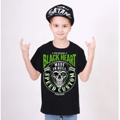 Ulična majica moška - DESOLATE - BLACK HEART - 13751