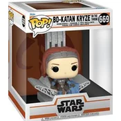 Funko POP DLX: MND S9 - Bo Katan s prestolom