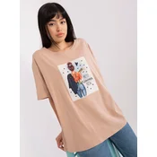 T-shirt-LK-TS-509353.25P-beige