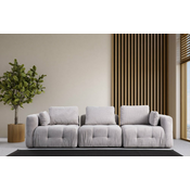 ATELIER DEL SOFA Amaris 3 Seater Light Grey sofa sa 3 sedišta