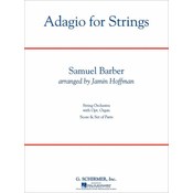 BARBER:ADAGIO FOR STRINGS SCORE