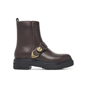 Armani Exchange Škornji XW003093 AF18975 U6032 Temno rjava