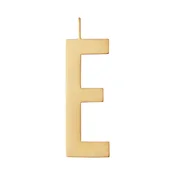 Pozlačeni srebrni obesek Design Letters