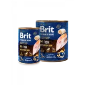 Brit Premium by Nature riba z ribjo kožo, konzerva