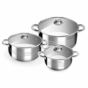 6-dijelni set posuda od nehrdajuceg celika 53447