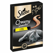 15 % popust na Sheba Creamy Snacks! - Govedina (4x12 g)
