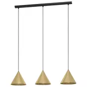 EGLO Viseca lampa NARICES 3xE27 92 cm crna/mesing 99592