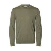 SELECTED Pulover SLHTray zelena