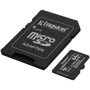 Kingston 64GB Canvas Select Plus SDCS3/64GB + adapter Micro SD
