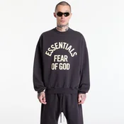 Džemper Fear of God Essentials Campus 90S Crewneck Sweater Faded Black XXXL
