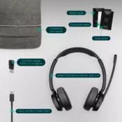 Epos Slušalke IMPACT 500 MS UC ANC WL (USB C+A)