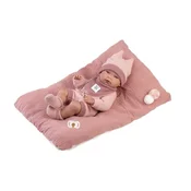 Llorens 73818 NEW BORN DEKLICA - realistična dojenčkova lutka s celotelesnim vinilom - 40 cm