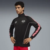 Mens Puma RB Leipzig KING Anthem Jacket, Black, Size M, Clothing
