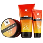 Byrokko Shine Brown + krema za sončenje SPF25 + SPF30 komplet krem za obraz