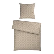 Ambia Home POSTELJNINA 140/200 cm saten krem barve