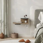Hanah Home Nocni stocic, 40x16.2x30cm, Bež