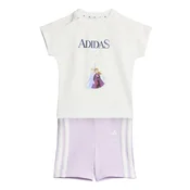 Adidas Komplet za devojcice I Dy Fro T Set JZ3553, Belo-roze