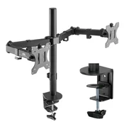 slomart Maclean MC-884 nosilec za 2 monitorja LCD, 17-32, 2x8kg, VESA