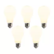 Komplet 5 LED žarnic E27 A67 Opal 8W 900lm 2700K